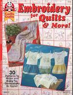 Embroidery for Quilts & More