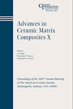 Advances in Ceramic Matrix Composites X