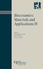Bioceramics: Materials and Applications IV