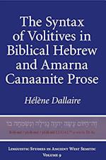 Dallaire, H: Syntax of Volitives in Biblical Hebrew and Amar