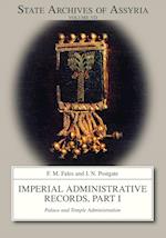 Imperial Administrative Records, part 1