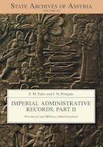 Imperial Administrative Records, part 2