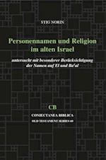 Personennamen Und Religion Im Alten Israel