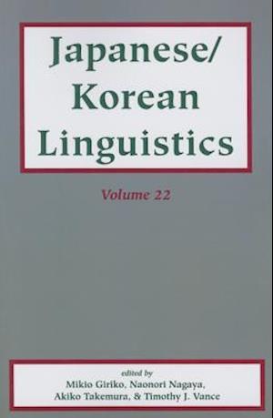 Japanese/Korean Linguistics, Vol. 22