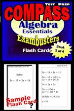 COMPASS Test Prep Algebra Review--Exambusters Flash Cards--Workbook 2 of 4