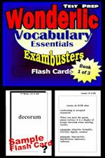 Wonderlic Test Prep Essential Vocabulary--Exambusters Flash Cards--Workbook 1 of 3