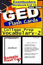 GED Test Prep College Prep Vocabulary 2 Review--Exambusters Flash Cards--Workbook 9 of 13