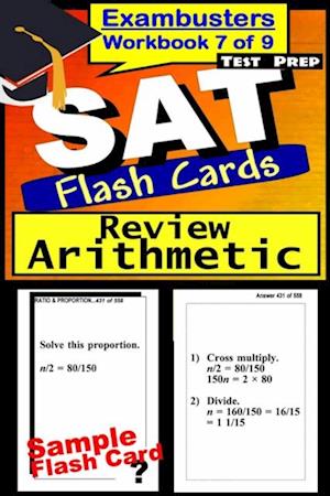 SAT Test Prep Arithmetic Review--Exambusters Flash Cards--Workbook 7 of 9