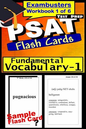 PSAT Test Prep Essential Vocabulary 1 Review--Exambusters Flash Cards--Workbook 1 of 6