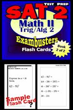 SAT Math Level II Test Prep Review--Exambusters Algebra 2-Trig Flash Cards--Workbook 2 of 2