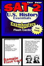 SAT US History Test Prep Review--Exambusters Flash Cards