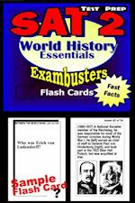 SAT World History Test Prep Review--Exambusters Flash Cards