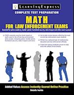 Math Skills for Law Enforcement Exams [With Access Code]