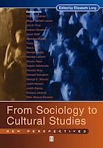 From Sociology to Cultural Studies – New Perspectives