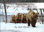 Four Brown Bear Cubs