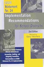 Gasb Statement No. 34 Implementation Recommendations for School Districts