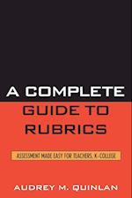 A Complete Guide to Rubrics