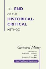 End of the Historical-Critical Method