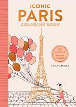 Iconic Paris Coloring Book
