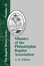 Minutes of the Philadelphia Baptist Association