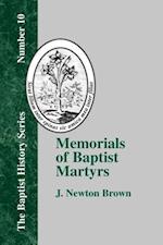 Memorials of Baptist Martyrs