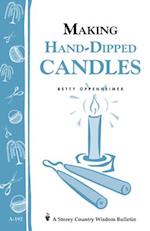 Making Hand-Dipped Candles