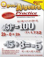 Pre-Algebra Practice Book, Grades 6 - 8
