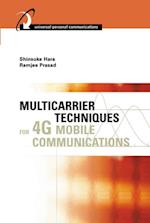 Multicarrier Techniques for 4G Mobile Communications