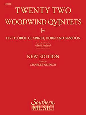 22 Woodwind Quintets - New Edition