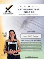 Ceoe Osat Art Sample Test Field 02 Teacher Certification Test Prep Study Guide