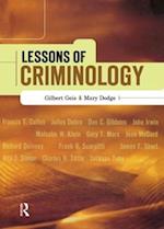 Lessons of Criminology