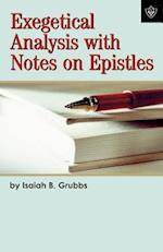 Exegetical Analysis with Notes on Epistles