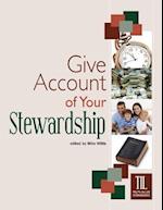 Give Account of Your Stewardship