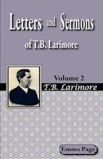 Letters and Sermons of T.B. Larimore Vol. 2