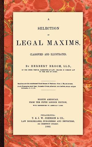 A Selection of Legal Maxims