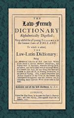 The Law-French Dictionary