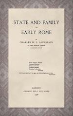 State and Family in Early Rome [1908] 