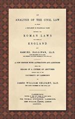 An Analysis of the Civil Law [1836]