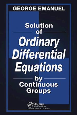 Solution of Ordinary Differential Equations by Continuous Groups