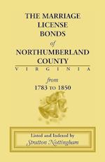 Marriage License Bonds of Northumberland County, Virginia