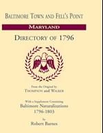 Baltimore and Fell's Point Directory of 1796