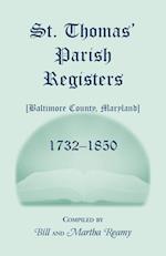 St. Thomas' Parish Register, 1732-1850