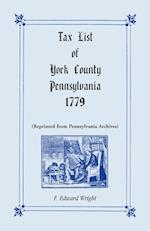 Tax List of York County, Pennsylvania 1779