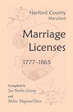 Harford County, Maryland Marriage Licenses, 1777-1865