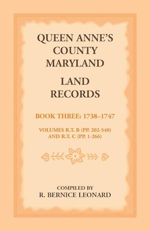 Queen Anne's County, Maryland Land Records. Book 3