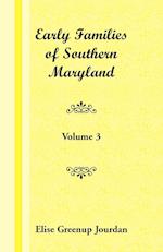 Early Families of Southern Maryland