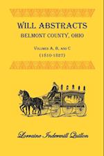 Will Abstracts, Belmont County, Ohio, Vols. A, B, and C (1810-1827)