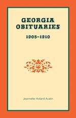 Georgia Obituaries, 1905-1910
