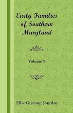 Early Families of Southern Maryland