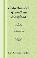 Early Families of Southern Maryland